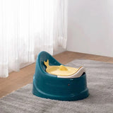 Toddler Potty Baby Toilet Trainer, Portable Training Toilet for Travel, Stable and Safe Oval Bottom Design, Non-Slip Potty