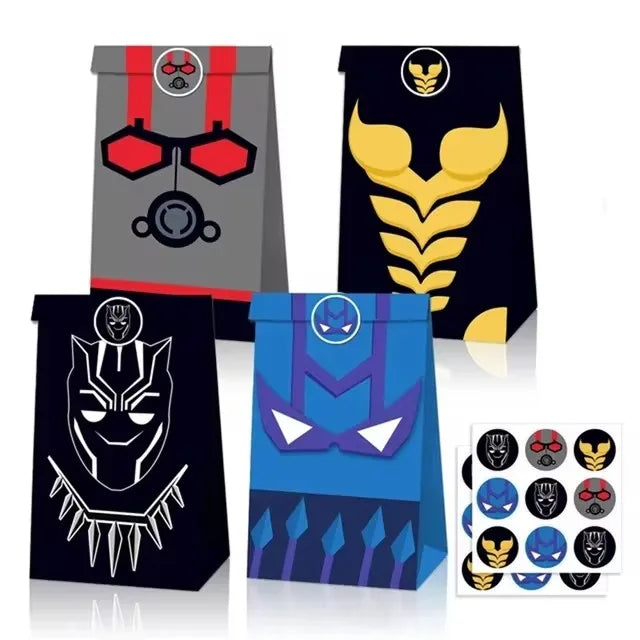 Artículos para fiesta de cumpleaños de superhéroes de los Vengadores: pulseras, pegatinas, mascarilla infantil, piñata para niño, rellenos para bolsas de regalo y recuerdos de fiesta de superhéroes. 