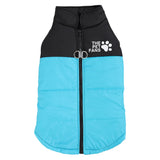 Warm Pet Clothing Winter Reflective Dog Costume Soft Windproof Zipper Jacket Coat With D-ring For Small Dog Chihuahua Labrador