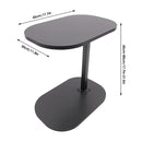 Mesa auxiliar en forma de C con altura ajustable, mesa de centro pequeña 