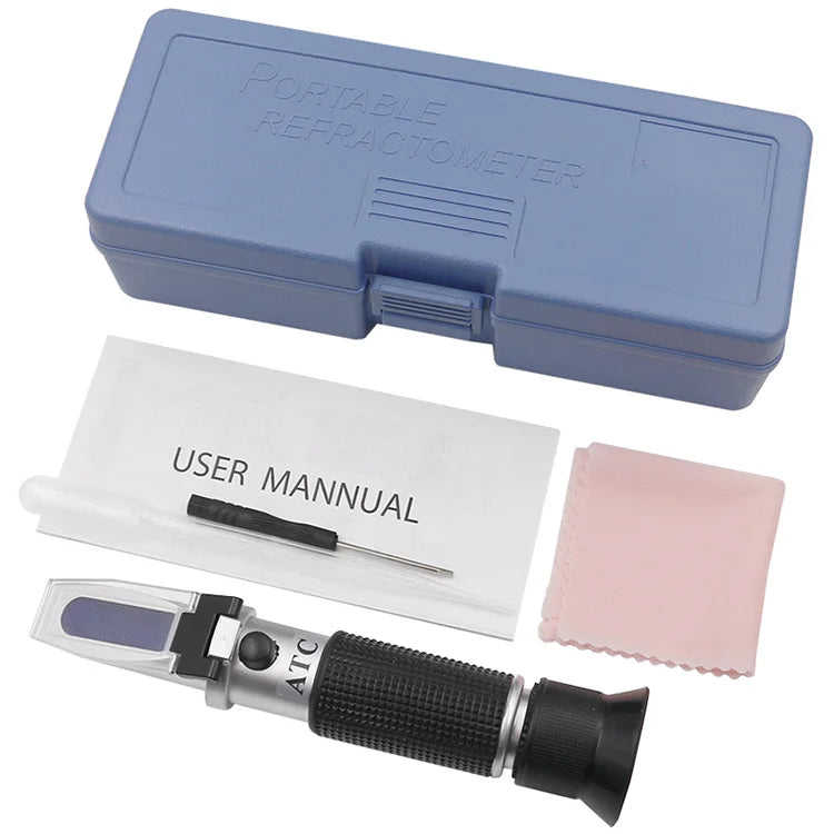 4-in-1 Handheld Car Refractometer Vehicle Urea Tester 30-35% With ATC For Car Manufacturers Large Fleet Retail Box Optional