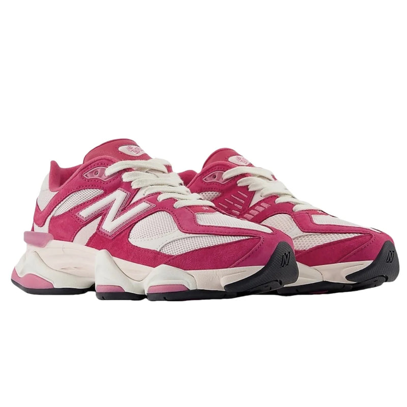 NewBalance NB 9060 Men's and Women's Casual Shoes Fashion Breathable Walking Mesh Flat Shoes Sneakers White Female Footwear