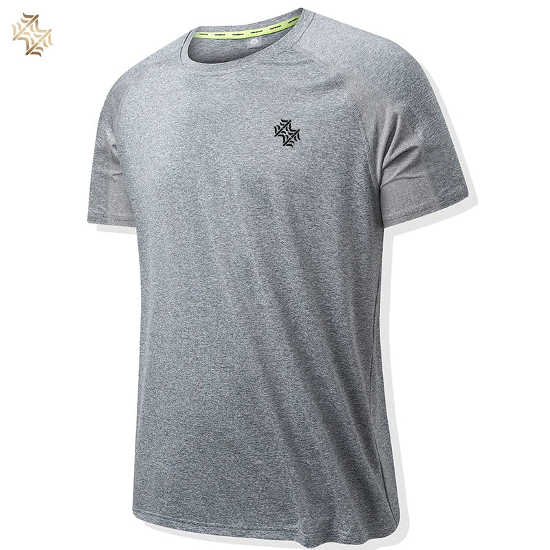 SBWL Camiseta ligera de secado rápido para hombre, de alta calidad, para correr al aire libre, caminar, entrenar, perder peso, deportes, fitness