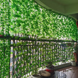 2/4/8/10M Artificial Ivy Leaves Garland Hanging Vines Fake Plants Outdoor Greenery Wall Decor Festival Garden Home Party Decor