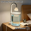 Starter Kit Small Fish Tank Fighting Fish Tank Tabletop Turtle Tank Goldfish Tank With Light Party Gift Idea For Kids