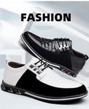 2024 Autumn Business Casual Shoes for Men Trend Classic Leather Shoes Outdoor Men Sneakers Sewing Breathable Men's Dress Shoes