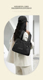 New Women's Bag Luxury Designer Oxford Cloth Handbag Women Shoulder Bag High Quality Fashion Solid Color Female Bags