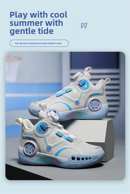 High Designer Basketball Shoes For Men Trend 2024 High Top Sneakers Brand Platform Non-slip Basketball Tennis Men Gym Shoes