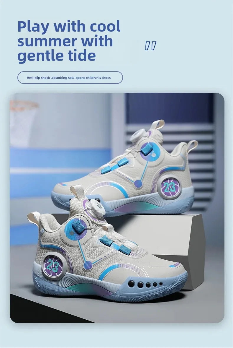 High Designer Basketball Shoes For Men Trend 2024 High Top Sneakers Brand Platform Non-slip Basketball Tennis Men Gym Shoes