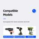 Cross Hex Tile Drill Bit For Glass Concrete Ceramic Tile Hole Opener Tunsten Carbide Hard Alloy Bits Set Tools 3 4 5 6 8 10 12mm