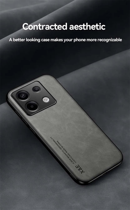 Shockproof Case for Xiaomi Redmi Note 13 Pro 5G Note 13 Pro+ Plus Protective Cover Magnetic Car Holder Phone Coque Fundas Capa