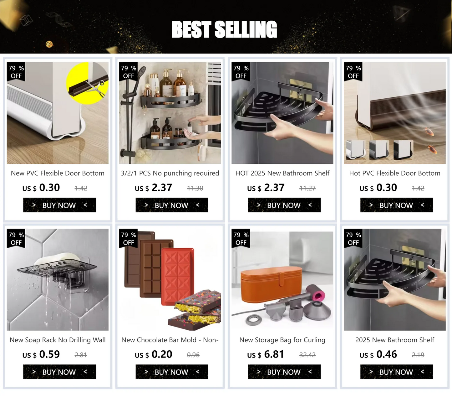 New Soap Rack No Drilling Wall Mounted Double Layer Holder Soap Sponge Dish Bathroom Accessories Dishes Self Adhesive