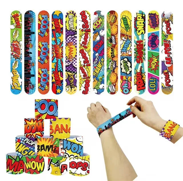 Artículos para fiesta de cumpleaños de superhéroes de los Vengadores: pulseras, pegatinas, mascarilla infantil, piñata para niño, rellenos para bolsas de regalo y recuerdos de fiesta de superhéroes. 