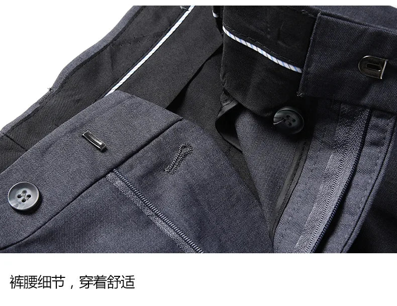 Suit Boutique Men's Fashion Business (Blazer+ Vest + Trousers) Gentleman's Wedding Casual Professional Formal Suit 3 Piece M-6XL