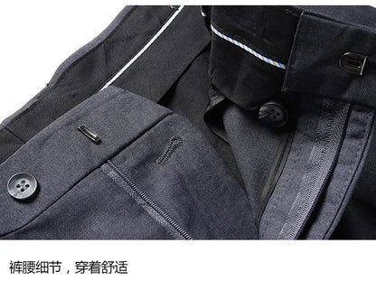 Suit Boutique Men's Fashion Business (Blazer+ Vest + Trousers) Gentleman's Wedding Casual Professional Formal Suit 3 Piece M-6XL