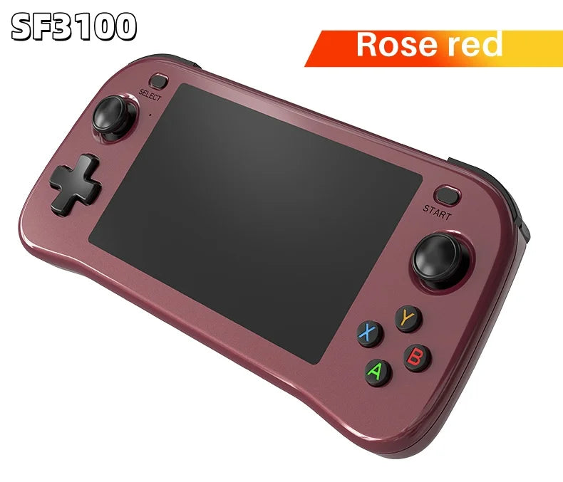 SF3000 Retro Handheld Video Game Console Classic Games Pocket Player with 4.5 Inch IPS Screen 3000mAh Portable Linux System