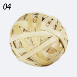 10 Styles 7CM Chewing Braided Ball Guinea Pig Rabbit Hamster Small Animal Play Pet Interactive Chew Toy Natural Grass Ball