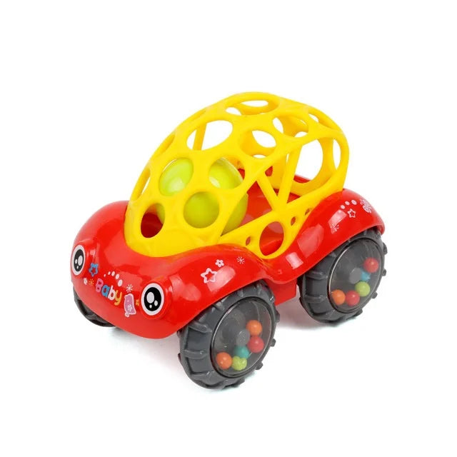Baby Teething Toys Silicone Chew Teether Teethers for Babies Development Baby Rattle Newborn Infant Sensory Baby Toys 0-3-6-12 M