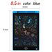 8.5in blue