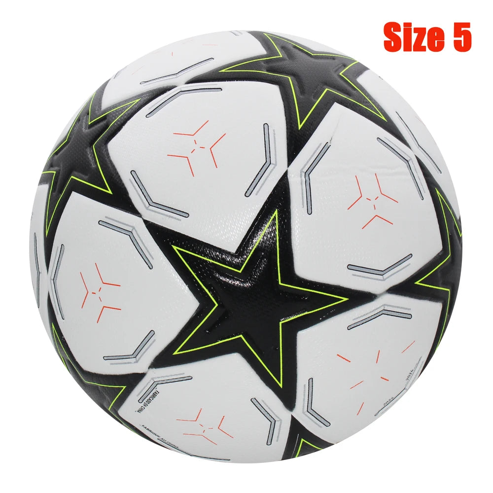 Standard Soccer Ball Professional Outdoor Sports Match Balls Training Seamless Football High Quality PU Material Size 5 Size 4