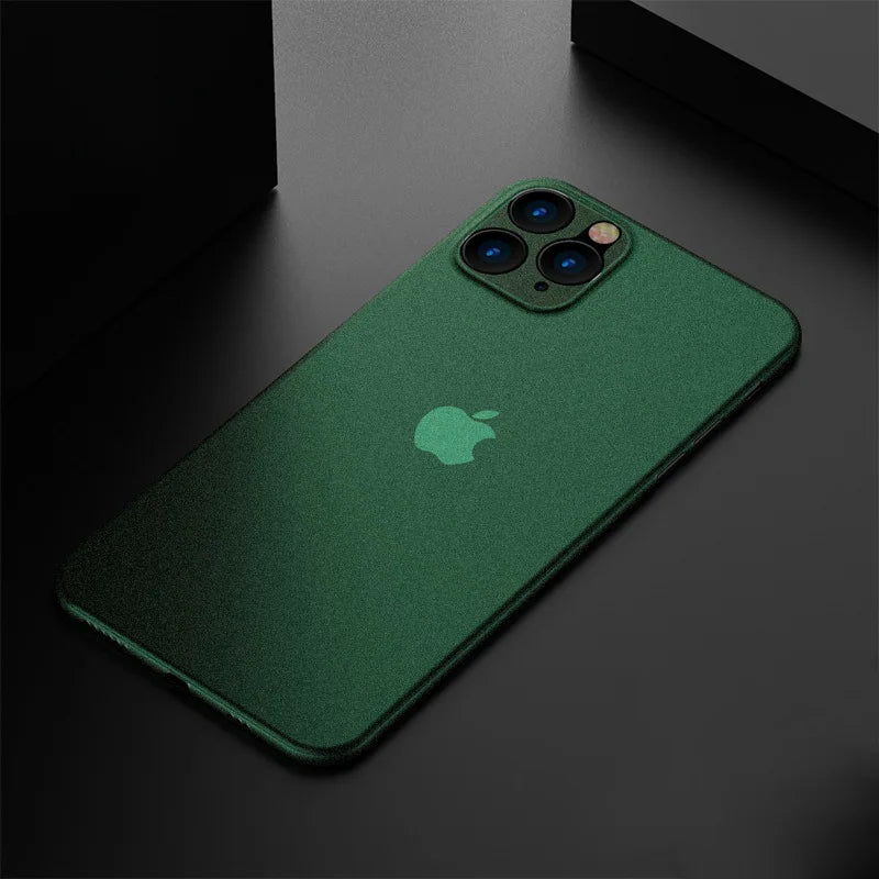 Nueva funda ultrafina mate de PP de 0,2 mm para iPhone 11, 12, 13, 14, 15 Pro, X, XR, Xs Max, 13 mini, 7, 8 Plus, SE 2020, carcasa rígida de PC transparente.
