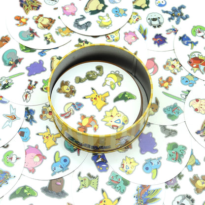 Spot It Cards Game Dobble Juego Pokemon Pikachu with Metal Box One Piece Doraemon Friends Party Jr Hip Board Game for Kids Gifts
