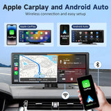 HD 7/10.26" QLED Touch Screen Car Radio Multimedia Stereo MP5 WIFI Wireless Carplay Android Auto Mirror Link Camera Head Unit