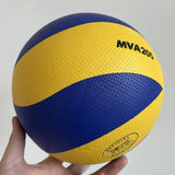 Indoor Outdoor Volleyball New High Quality Leather PU/PVC Soft Beach Volleyball Hard Volleyball V300W/V200W/MVA300/MVA200 Ball