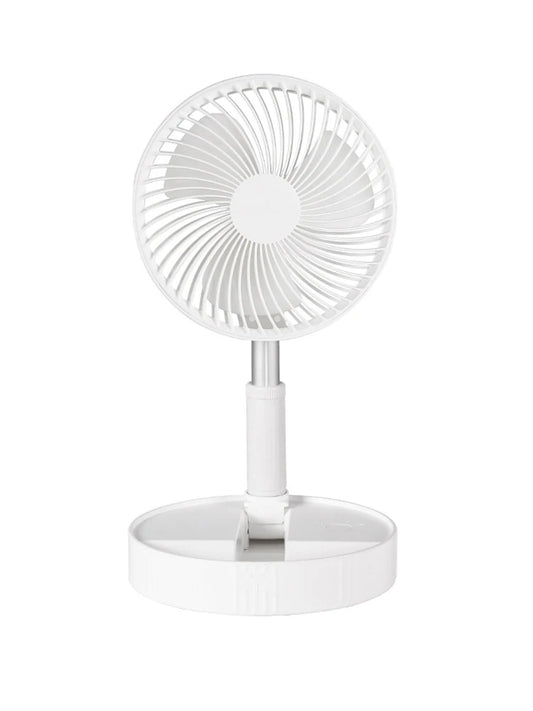 Portable Fan USB Rechargeable Folding Telescopic Floor Standing Fan Remote control Mini Fans Outdoor Camping Cooling fan home