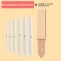 Blending Stumps and Tortillions Paper Art Blenders Sandpaper Pencil Sharpener Pointer for Artist Charcoal Sketch Drawing Tools