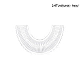 Children U-shaped Electric Toothbrush 360 Degrees Smart Cartoon Kids silicone Toothbrush Automatic Rechargeable Sonic Toothbrush