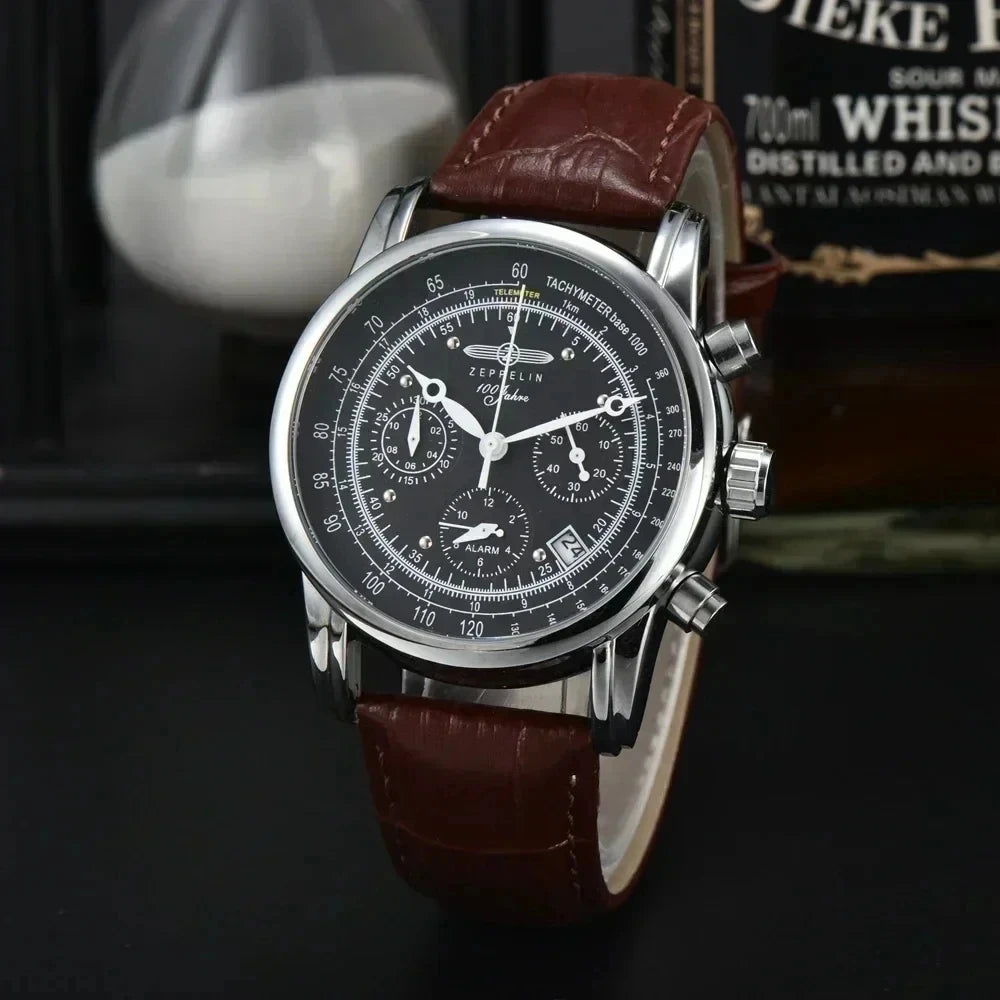 Zeppelin Airship Commemorative Version Men's Retro Business Leisure Men's Watch Fashion Watch
