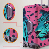 Luggage Protective Cover With Cartoon Print