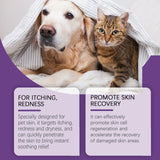 EELJOY Pet Skin Care Cream for Dogs Cats Dry Itchy Skin Relief Soothing Balm Anti Itch Lotion Allergy Treatment Paw Repair