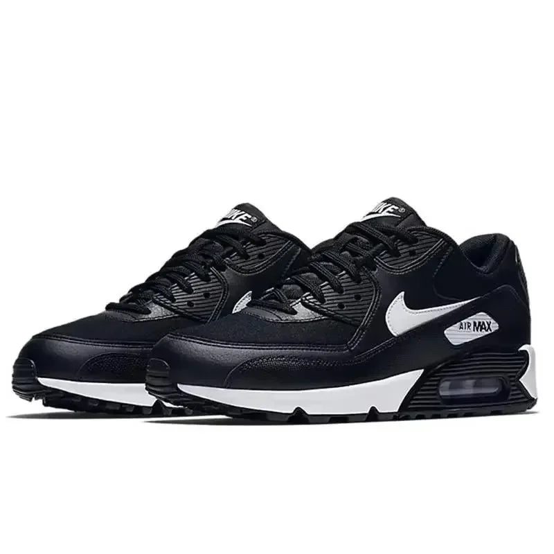 Nike AIR MAX 90 Classic - Zapatillas deportivas para hombre y mujer, color blanco, negro, azul y rojo, cómodas, para exteriores, talla 36-46