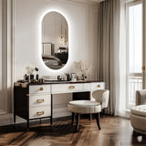 LUVODI Backlit Lighted Bathroom Mirror LED Bedroom Vanity Mirror Salon Mirror with Touch Sensor Dimming Defog IP44