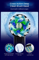 Oral B Pro 4 Ultra Electric Toothbrush 3D Rotation Rechargeable Teeth Brush Pressure Sensor 4 Brushing Modes 2 Min Timer