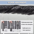 Paño de limpieza mágico grueso, paño de microfibra multiusos, reutilizable, para limpiar ventanas de coche, sin pelusa, para espejos de cocina. 