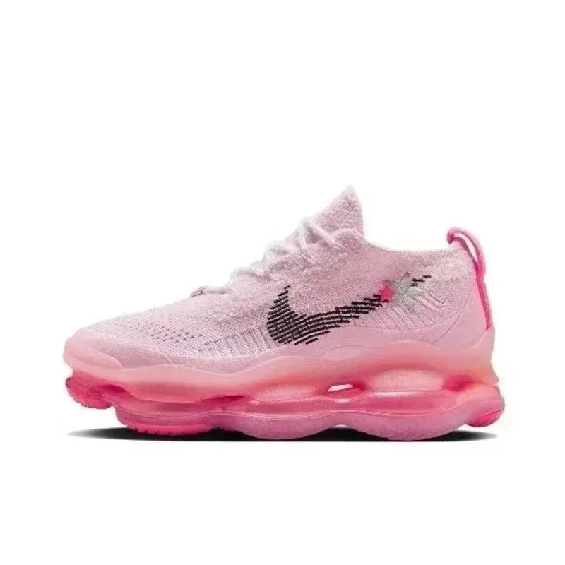 Nike Air Max Scorpion FK Low Top Casual Running Shoes Comfortable Shock Absorption Men's and Women's Black Sneakers