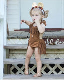 Unisex Infant Indian Romper Halloween Costume Baby Native American Costume