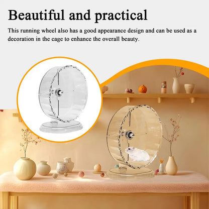 Silent Hamster Wheel Hedgehog Wheel Big Quiet Running Exercise Toy For Pet Chinchilla Dwarf Ferret Crab Hermit Syrian Hedgehog