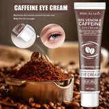 Creme para a área dos olhos com cafeína natural, potente ação hidratante e firmadora (20g), indicado para bolsas e olheiras. Após o uso, promove um efeito lifting na região dos olhos, reduzindo rugas e sinais de envelhe