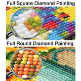 5D Diamond Painting Kits for Adults, Full Round Diamond Art Butterfly, Very Suitable for Beginners and Gifts for Wall Home Decor