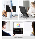 2025 15.6 Dual Screen 1920*1080P 60Hz Touch/Non-Touch Portable Monitor IPS Low Blue Light Eye Protection 360° Folding Drive-free