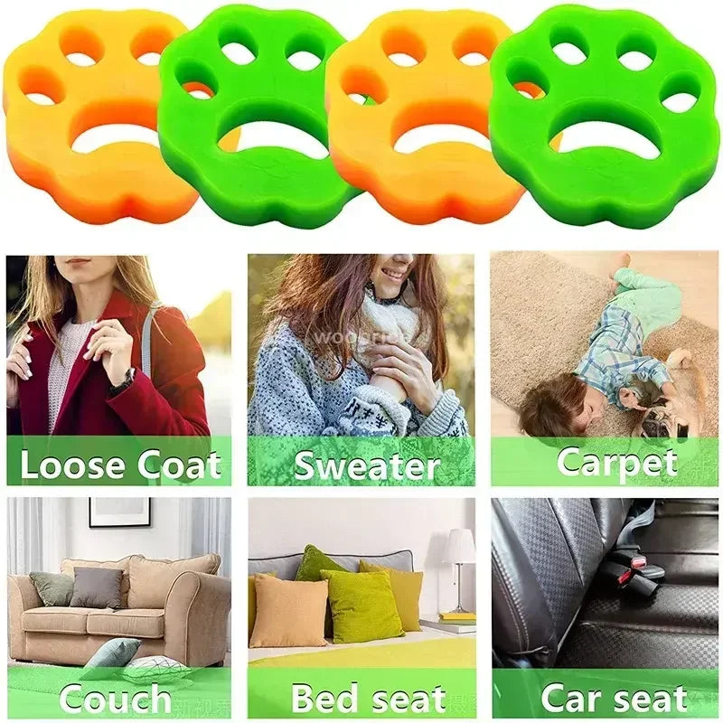 Removedor de pêlos, Remove fiapos da roupa, Secador de fiapos para cães e gatos, Acessórios para lavadoras reutilizáveis