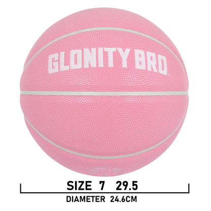 Women's Basketball Size 5,6,7 Pink Official Competition Child Basketball Indoor Outdoor Standard Ball PU Non-slip Wear-resistant