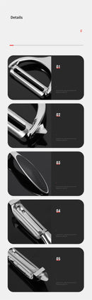 Stainless Steel Peelers & Zesters Multifunctional Vegetable Fruits Peeler Potato Carrot Grater Cutter Household Kitchen Gadgets