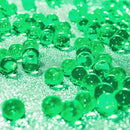 600pcs Transparent Water Beads Soil Crystal Clear Growing Gel Pearls Hydrogel Balls Mud Orbiz Jelly for Potted Plants Home Decor 