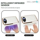 380W Professional Nail Dryer 90 LEDs UV Lamp for Curing All Gel Nail Polish Motion Sensing Manicure Pedicure