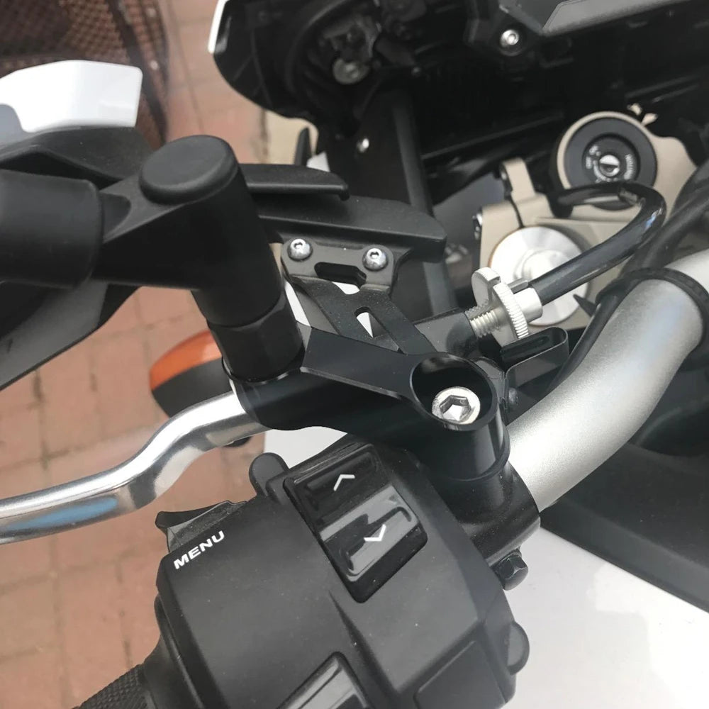 Motorcycle Rearview Mirrors Extension Riser Extend Adapter Mirror Extender Adapters Riser Supplies Rear View Base Mirrors Black
